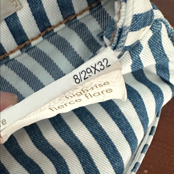 Wrangler Blue and White Fierce Flare Jeans - Picture 4 of 6